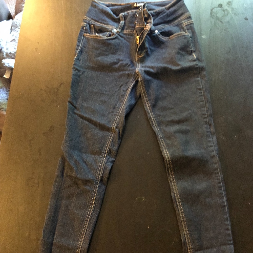 Dark Blue Skinny Jeans - Stretchy